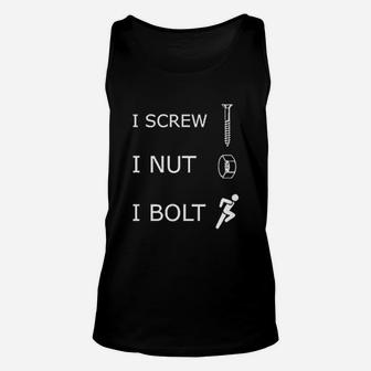 I Screw I Nut I Bolt Unisex Tank Top - Thegiftio UK