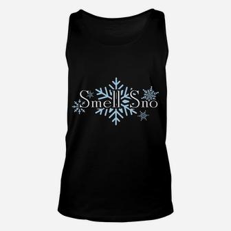 I Smell Snow Winter Christmas Holiday Snowflake Unisex Tank Top | Crazezy