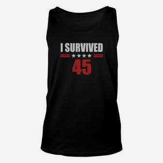 I Survived 45 Unisex Tank Top - Monsterry