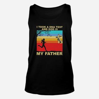 I Took A Dna Test And God Is My Father Unisex Tank Top - Monsterry CA