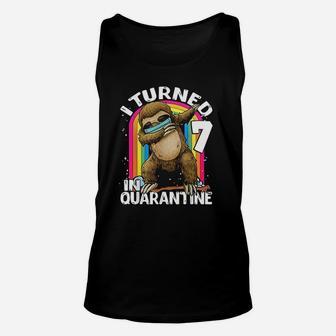 I Turned 7 In Dabbing Unisex Tank Top | Crazezy
