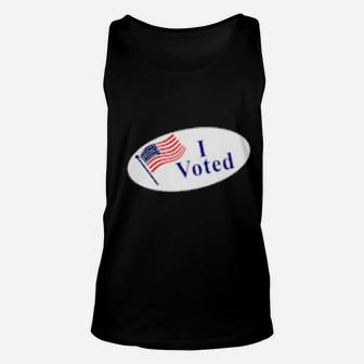 I Voted For You Unisex Tank Top - Monsterry UK