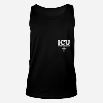 Icu Registered Nurse Unisex Tank Top | Crazezy AU