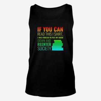 If You Can Read Unisex Tank Top - Monsterry