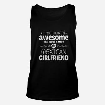 If You Think I Am Awesome You Should Meet Unisex Tank Top | Crazezy