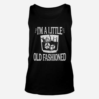 Im A Little Old Fashioned Funny Cocktail Unisex Tank Top - Thegiftio UK
