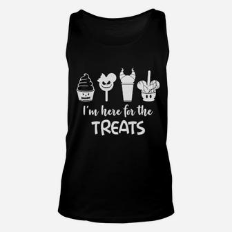 I'm Here For The Treats Unisex Tank Top - Monsterry AU