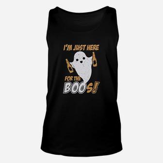 Im Just Here For The Boos Ladies Unisex Tank Top | Crazezy