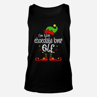 I'm The Chocolate Lover Elf Xmas Family Friend Christmas Unisex Tank Top | Crazezy CA