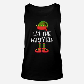 I'm The Farty Elf Tee Christmas Xmas Funny Elf Group Costume Unisex Tank Top | Crazezy AU