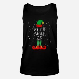 I'm The Gamer Elf Christmas Xmas Elf Group Costume Gift Tee Unisex Tank Top | Crazezy UK