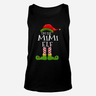 I'm The Mimi Elf Group Matching Family Christmas Pyjamas Unisex Tank Top | Crazezy