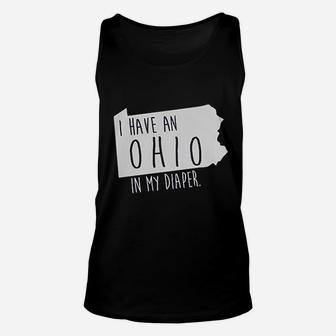 In My Diaper I Have A Ohio Unisex Tank Top | Crazezy UK
