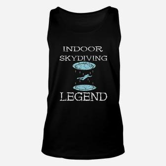 Indoor Skydiving Legend Tunnel Unisex Tank Top - Thegiftio