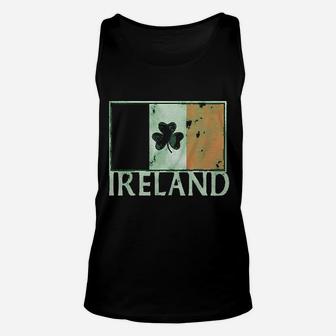 Ireland Shamrock Irish Flag Unisex Tank Top - Thegiftio