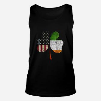 Irish American Flag Unisex Tank Top | Crazezy DE