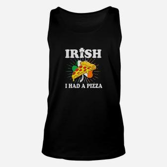 Irish I Had A Pizza Unisex Tank Top - Monsterry