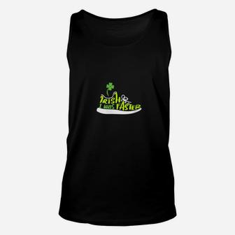 Irish I Was Faster Lucky Shoe Clover St Patricks Day Unisex Tank Top - Monsterry CA