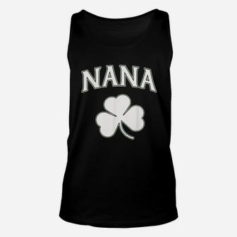 Irish Nana Shamrock St Patricks Day Unisex Tank Top | Crazezy DE