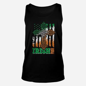 Irish Pride For A Man Or With Irish Roots Unisex Tank Top - Monsterry
