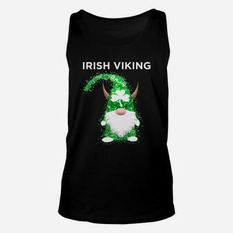 Irish Viking Funny Leprechaun Tomte Nisse Gnome Unisex Tank Top - Thegiftio UK