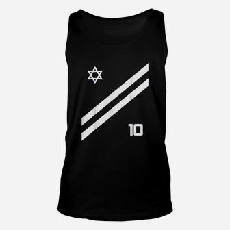 Israel National Jersey Style Sports Flag Israeli Men Women Unisex Tank Top | Crazezy