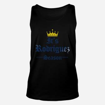 It Is Rodriguez Season Funny Name Beer Day Unisex Tank Top - Thegiftio UK