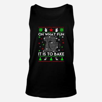 It Is To Bake Unisex Tank Top - Monsterry