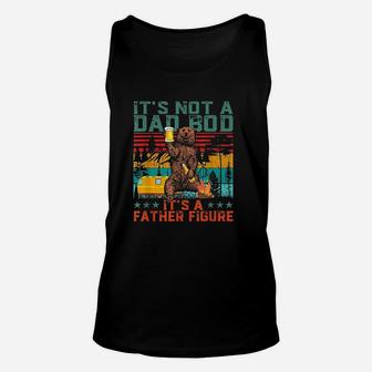 It Not A Dad Bod Its Father Figure Bear Beer Lover Gift Unisex Tank Top | Crazezy AU