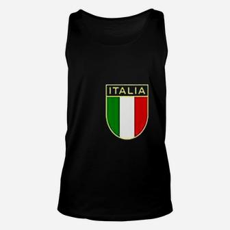 Italy Soccer Unisex Tank Top | Crazezy
