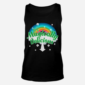It's Magically Delicious Funny St Patrick's Day Tee Unisex Tank Top | Crazezy CA