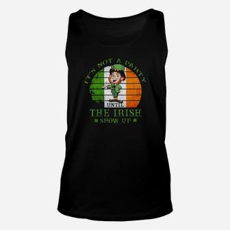 Its Not A Party Until The Irish Show Up Vintage Unisex Tank Top - Monsterry