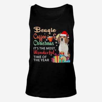 Its The Most Time Of The Year Xmas Beagle Unisex Tank Top - Monsterry