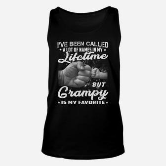 I've Been Called A Lot Of Names But Grampy Is My Favorite Unisex Tank Top | Crazezy CA