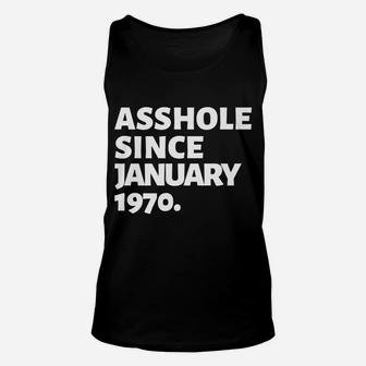 January 1970 Vintage Funny 50Th Birthday Gift Gag Gift Unisex Tank Top | Crazezy AU