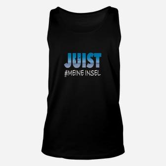 Juist Insel Unisex TankTop mit #MeineInsel, Schwarz - Themenshirt - Seseable