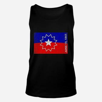 Juneteenth Freedom Day Flag Black History Remembrance Unisex Tank Top | Crazezy CA