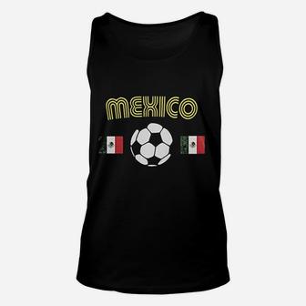 Junior Mexico Soccer Love Mexican Futbol Football Unisex Tank Top | Crazezy