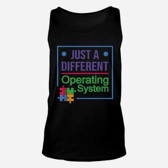 Just A Different Operating System Unisex Tank Top | Crazezy AU