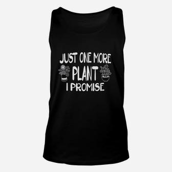 Just One More Plant I Promise Unisex Tank Top | Crazezy CA