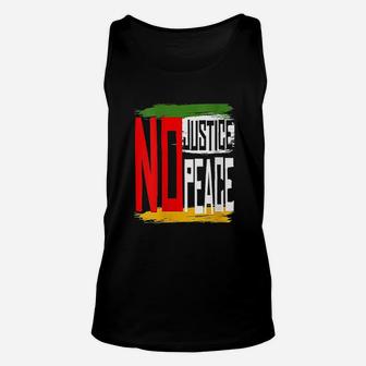 Justice No Peace Unisex Tank Top | Crazezy