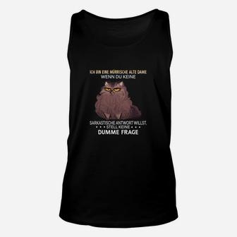 Katzenliebhaber Unisex TankTop für Damen, Geburtstag & Weihnachten - Seseable