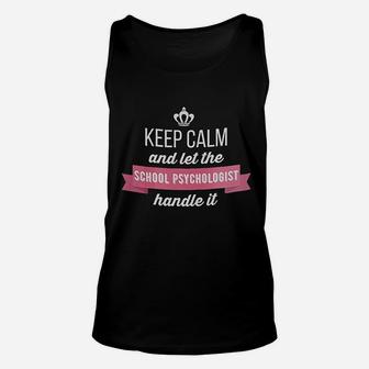 Keep Calm And Let The School Unisex Tank Top | Crazezy