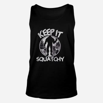 Keep It Squatchy Bigfoot Sasquatch Women Unisex Tank Top - Thegiftio UK