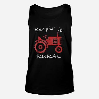 Keeping It Rural Unisex Tank Top | Crazezy