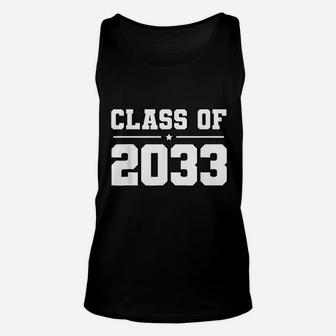 Kindergarten Class Of 2033 Navy Blue Unisex Tank Top | Crazezy CA