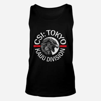 King Kaiju Division Unisex Tank Top - Thegiftio