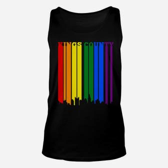 Kings County New York Lgbtq Gay Lesbian Pride Unisex Tank Top - Monsterry