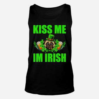 Kiss Me Im Irish Unisex Tank Top - Monsterry UK