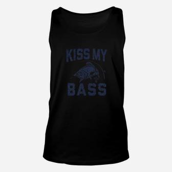 Kiss My Bass Unisex Tank Top | Crazezy CA